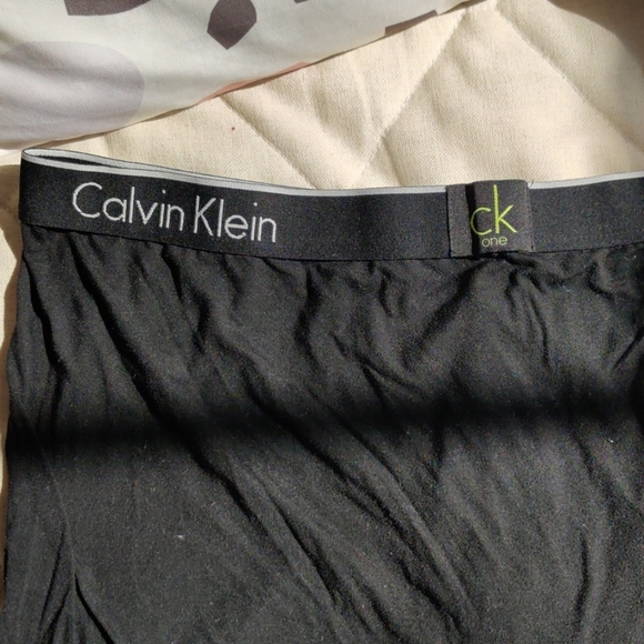Calvin Klein One microfiber boxer briefs, L, blk - Picture 2 of 3